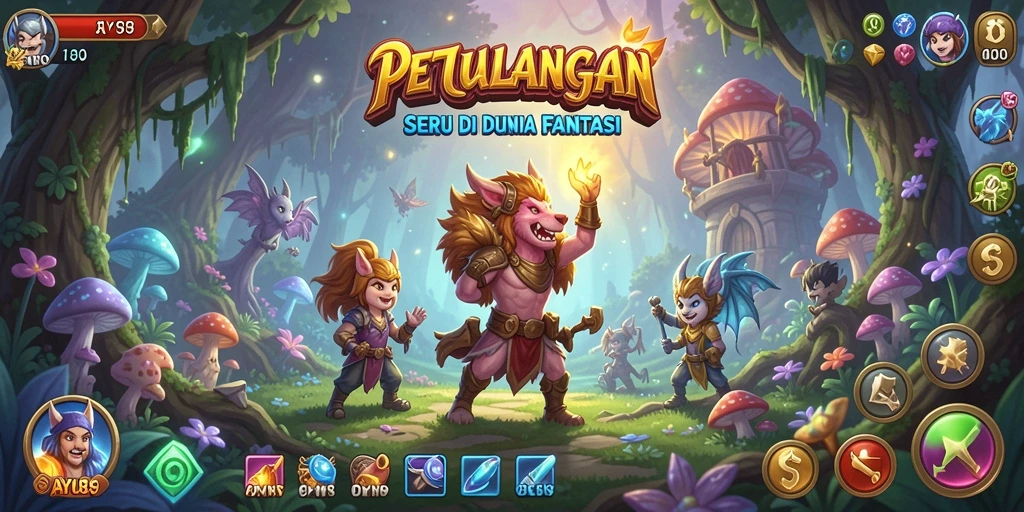Tampilan gameplay <strong>AYU89</strong> yang menakjubkan dan penuh aksi.
