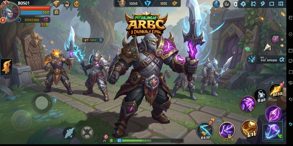 Gameplay ARPG yang menakjubkan dan mendebarkan di BOS01.