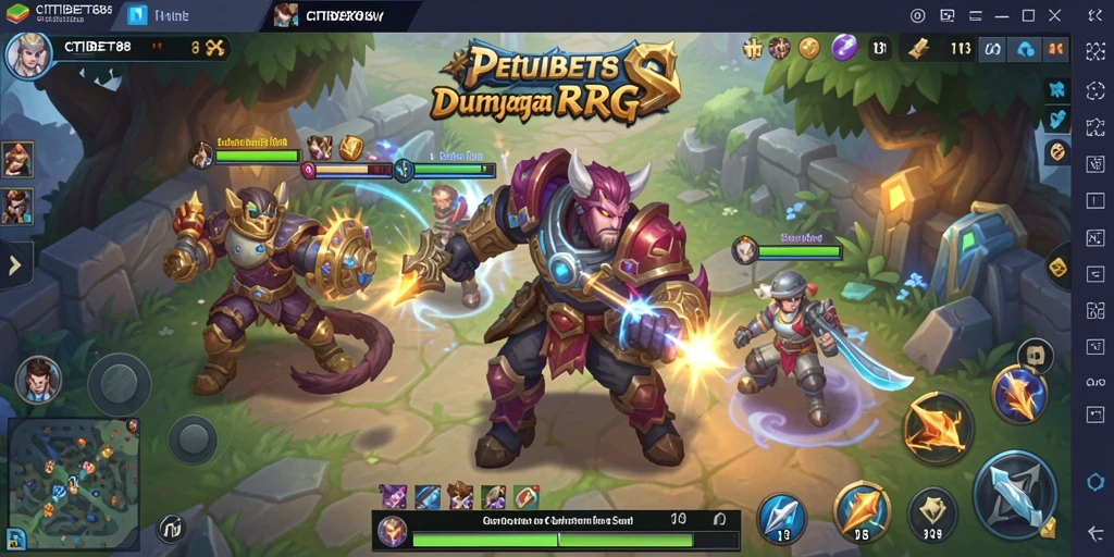 Tampilan gameplay RPG yang mendebarkan di CITIBET88.