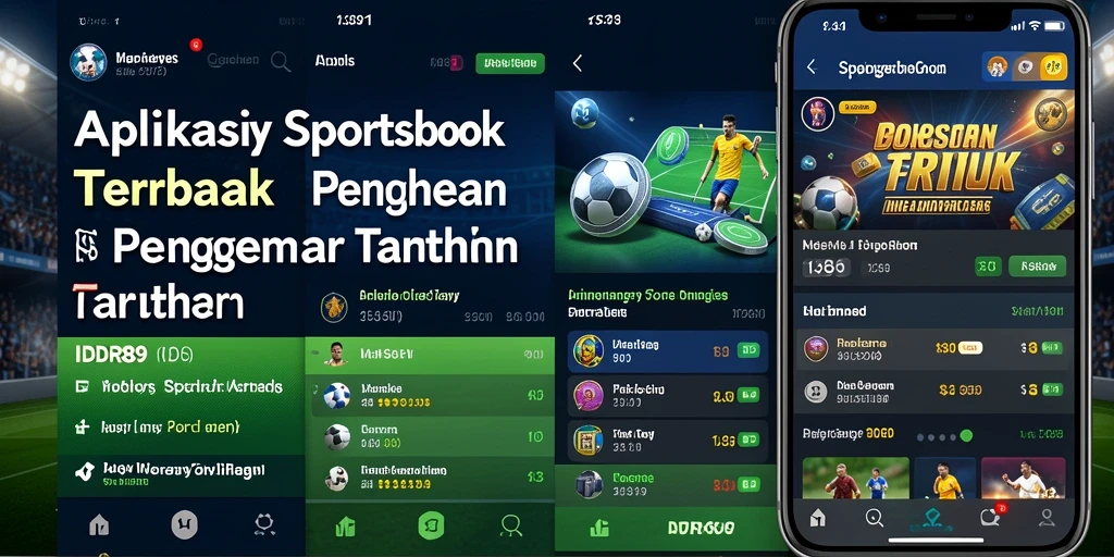 Screenshot utama IDR89 yang menampilkan antarmuka taruhan olahraga.