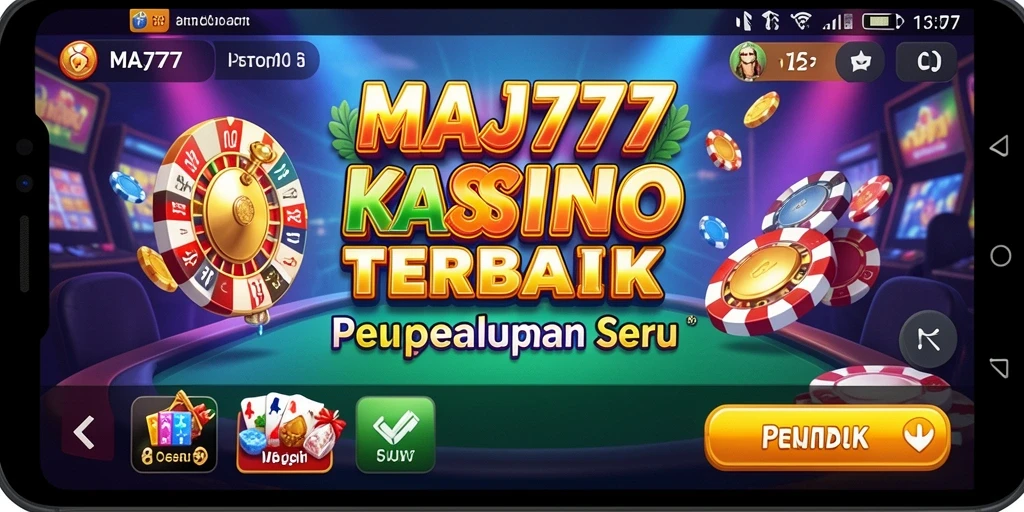 Tampilan gameplay seru di MAJ777, penuh aksi kasino.