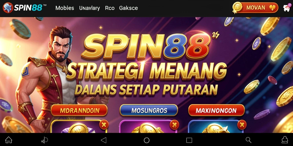 Tampilan gameplay SPIN88 yang menampilkan aksi strategi mendebarkan.